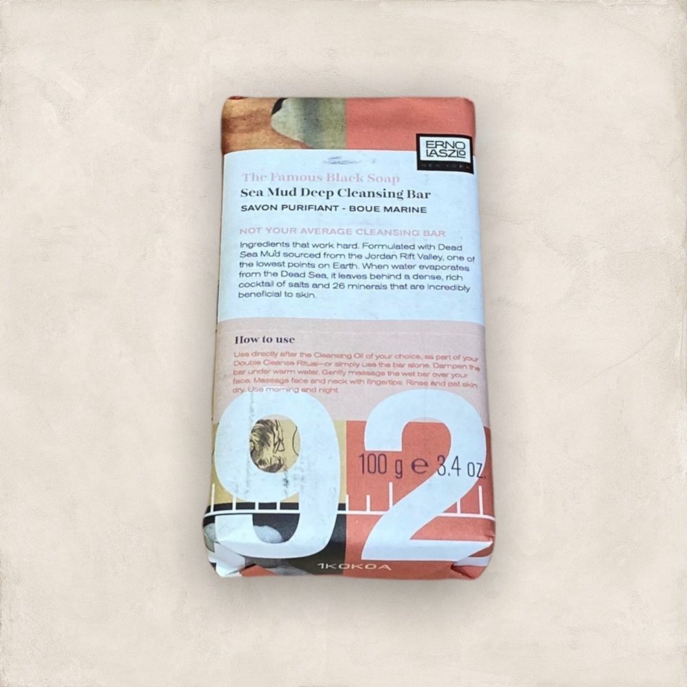 2/$20*when bundled* New Erno Laszlo Sea Mud Deep Cleansing Bar